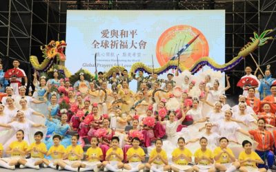 大二女孩李昀儒 舞出和平祥和的純白天使 大二女孩李昀儒 舞出和平祥和的純白天使