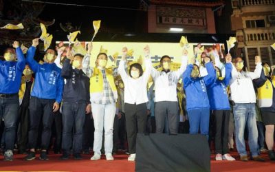 黃敏惠西區晚會登場　江啟臣、謝國樑南下相挺