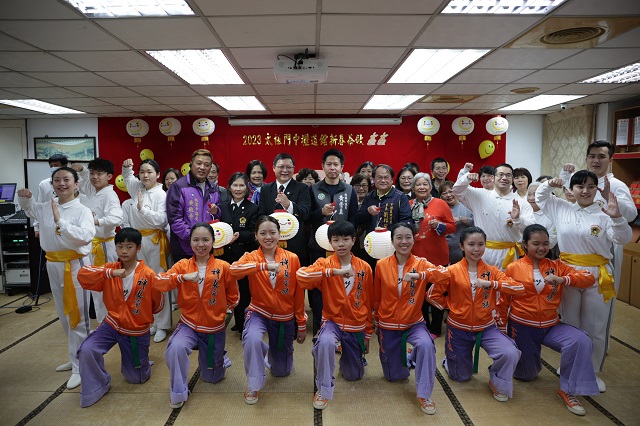 太極門中壢道館舉辦新春茶敘　市長張善政祝福：兔躍新程　再創高峰