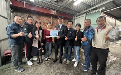 邱垂正驚豔烈嶼川菜飄香　海基會跨海關懷陸配