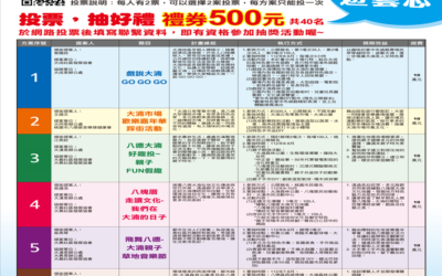 八德參與式預算公民提案票選活動　選出高度認同方案加以執行