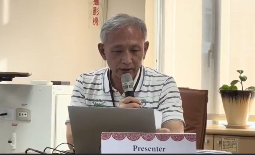 ▲臺灣實踐大學蔡政安教授認為,太極門案是臺灣施行轉型正義的失敗案例。(記者晨曦翻攝)