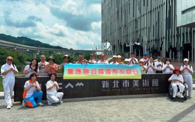 神氣家族搭愛與良心橋樑　響應國際友誼日心與心交流