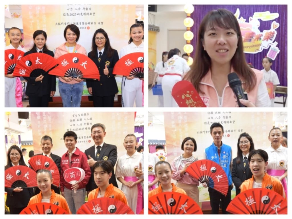 ▲台北市議員簡舒培、台北市議員張文潔、台北市議員苗博雅、台北市議員徐弘庭辦公室主任沙帥到場同賀。(記者李欣翻攝)