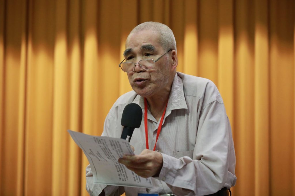 ▲法稅改革聯盟發起人暨仲裁人陳逸南指出,太極門案已經27年,這個案子要解決不是那麼困難,行政程序法第117條違法的行政處分自己就可以撤銷。他呼籲財政部長應該勇敢站出來承認當年的稅單是錯的,把它撤銷。(記者晨曦翻攝)