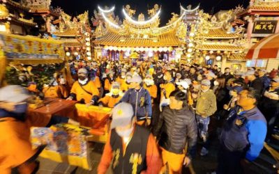 27天《海表聖會》媽祖回鑾熱鬧非凡　朴子配天宮成不夜城