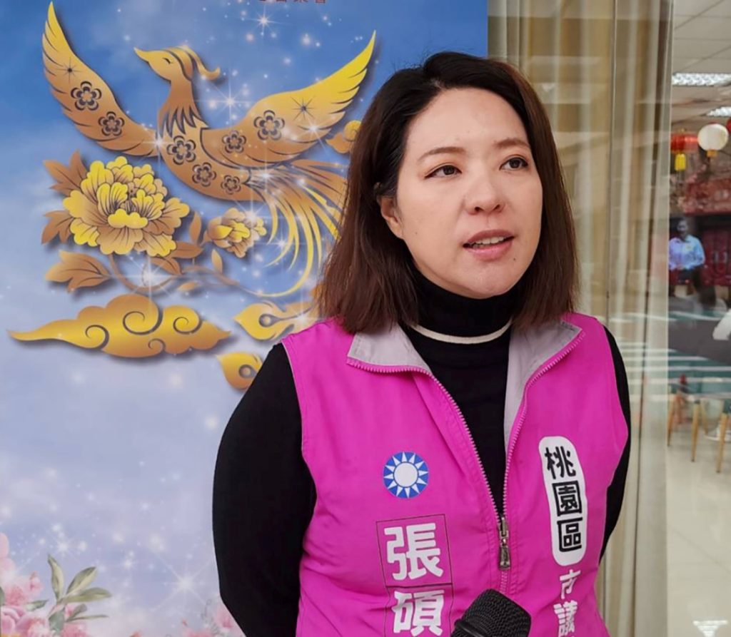 ▲桃園市議員張碩芳表示,太極門推廣健康、身心靈平衡的方式,把大家的心串聯在一起,很溫暖慈愛。(記者李欣翻攝)