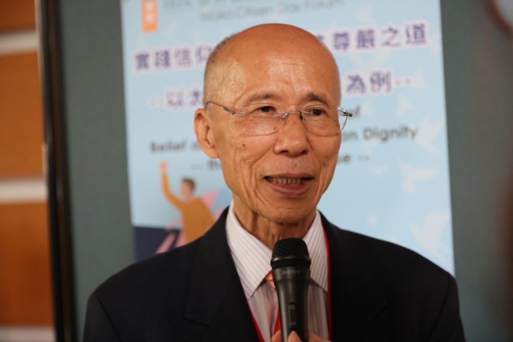 ▲呂慶龍指出,太極門案已拖延28年未獲解決,凸顯了行政部門沒有善盡專業良心。(記者晨曦翻攝)