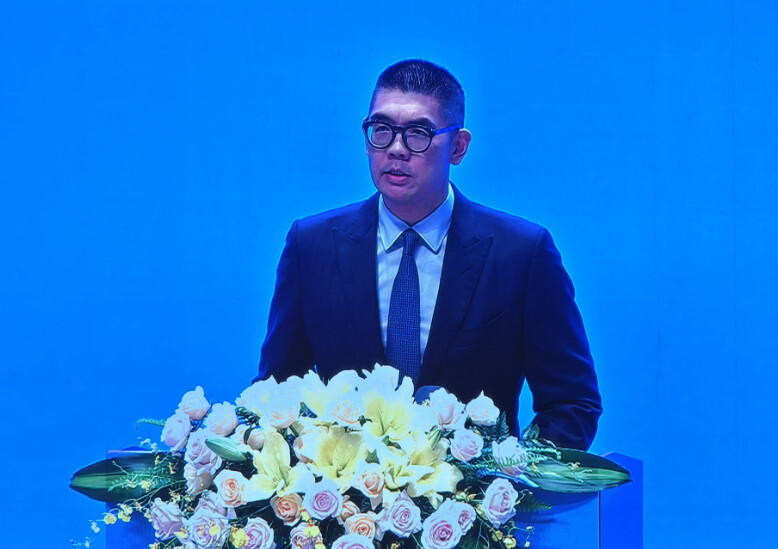 首次參加海峽論壇　連勝文晤王滬寧：兩岸和平相處是臺灣主流民意