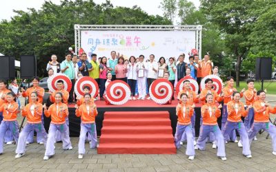 屏東鄉親歡聚慶端午 太極門開幕展演超吸睛