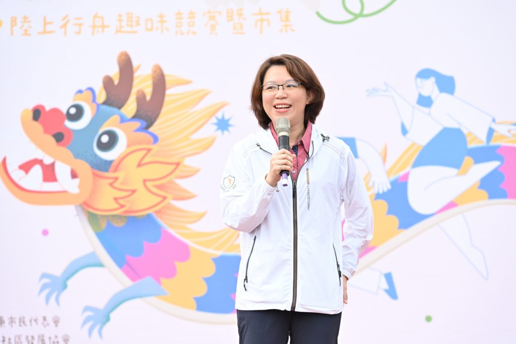 ▲屏東市長周佳琪表示,期望透過活動帶給孩子們更多美好的回憶和感受。(記者李欣翻攝)