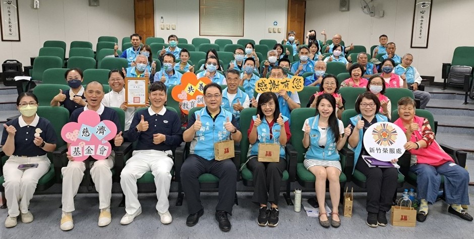 強化共善照顧榮民眷　新竹榮服處攜手慈濟辦教育訓練