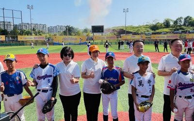東森盃兩岸棒球邀請賽6日開幕　饒慶鈴受邀開球為活動再創高峰