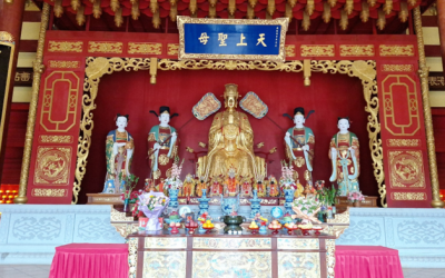兩岸媒體聯訪中新生態城媽祖文化園:信仰與文化交匯 兩岸媒體聯訪中新生態城媽祖文化園:信仰與文化交匯