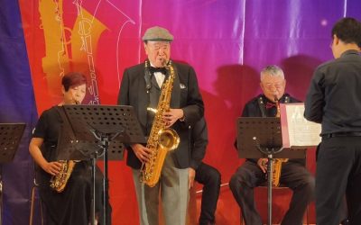 樂齡慈善薩克斯風表演　87歲管樂玩家陳世圯個人音樂會滿堂彩！