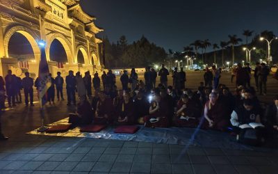 310西藏抗暴66週年燭光晚會　藏人團結堅定民團致敬聲援