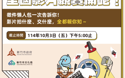 竹市「2025反詐視界」全國影片競賽徵件倒數計時　總獎金64萬元歡迎角逐