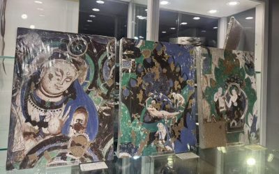 重磅！「岩彩寻迹」 两岸岩彩艺术交流课程报名啰！孔德轩亲授绝美岩彩画