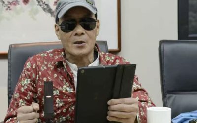 浙台文學周老狼「蒼狼一嘯」　新書發表畫作個展兩岸齊祝賀
