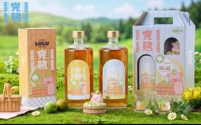 青梅季限定微醺！罐頭豬LuLu首支聯名酒　陪你共度「梅」好時刻