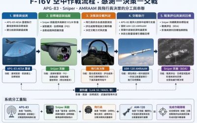 【評析】從中共軍機伴飛影像　淺談 F-16V 與狙擊手莢艙的真正定位／蔡元鴻