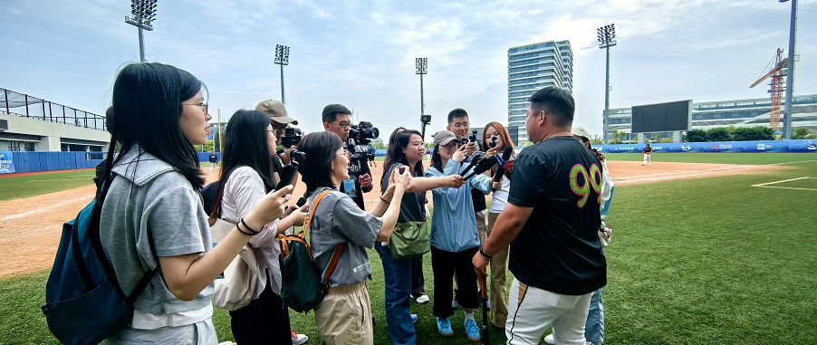 潮起嵐島話融合　兩岸媒體探訪體育融合陣地